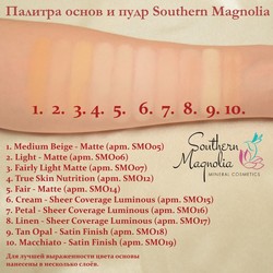 Основа Medium Beige - Full Coverage Matte Foundation (Southern Magnolia Mineral Cosmetics)