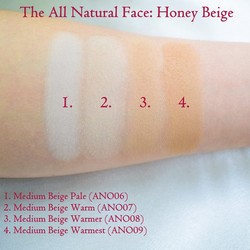 Основа Medium Beige Warm - Honey Beige (The All Natural Face)